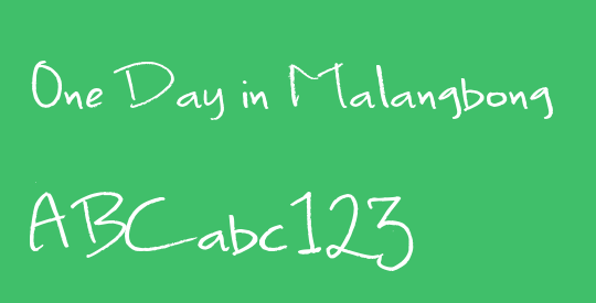 One Day in Malangbong