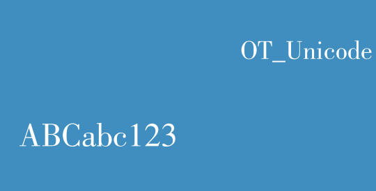 方正蒙文乌体OT_Unicode
