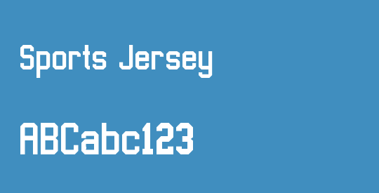 Sports Jersey