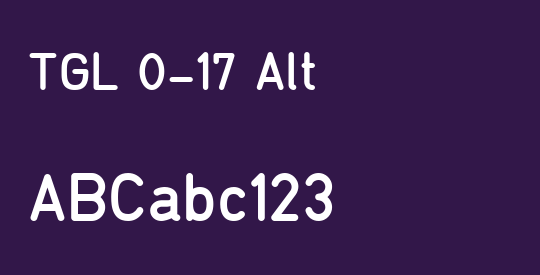 TGL 0-17 Alt