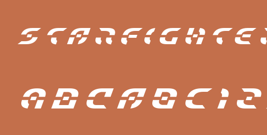 Starfighter Title Italic