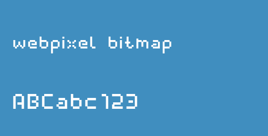 webpixel bitmap