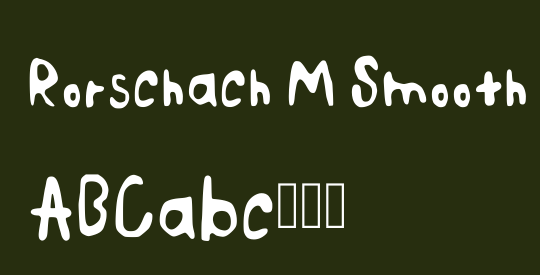 Rorschach M Smooth