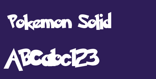 Pokemon Solid