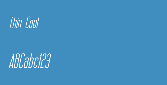 Thin Cool