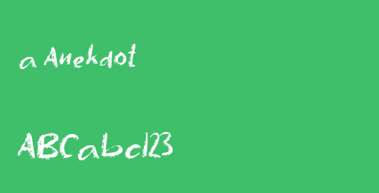 a Anekdot