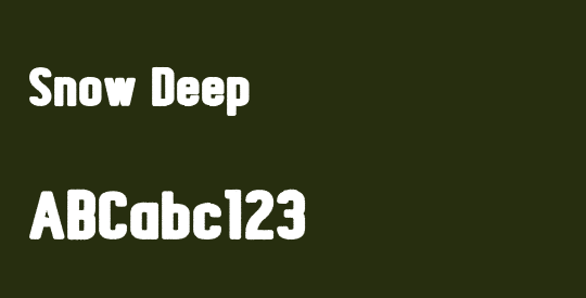 Snow Deep