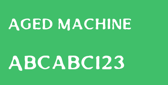 Aged Machine