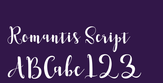Romantis Script