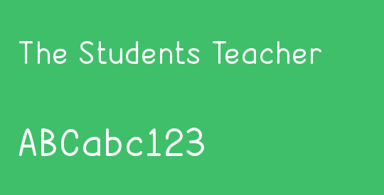 The Students Teacher