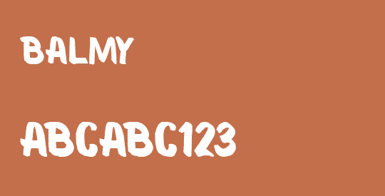 Balmy