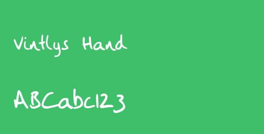 Vintlys Hand