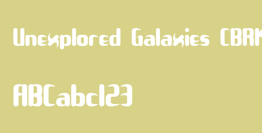 Unexplored Galaxies (BRK)