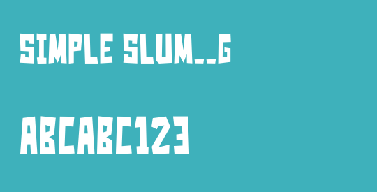 Simple Slum__G