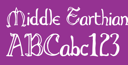 Middle Earthian Maphand