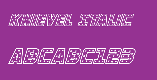 Knievel Italic