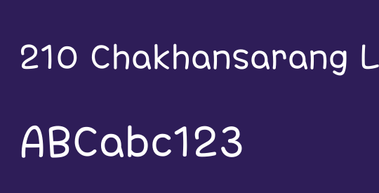 210 Chakhansarang L