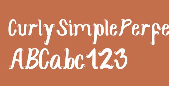 CurlySimplePerfect
