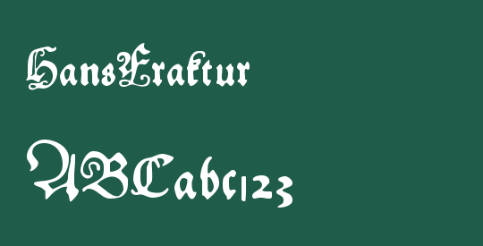 HansFraktur