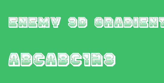 Enemy 3D Gradient