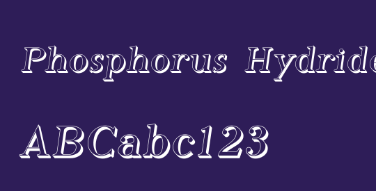 Phosphorus Hydride