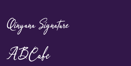 Qinyana Signature