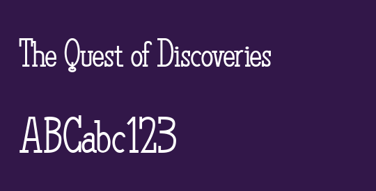 The Quest of Discoveries