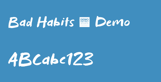Bad Habits - Demo