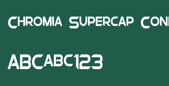 Chromia Supercap Condensed