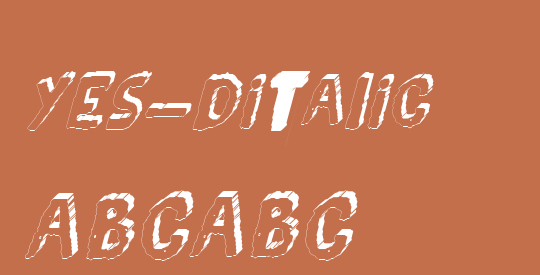YES_3Ditalic