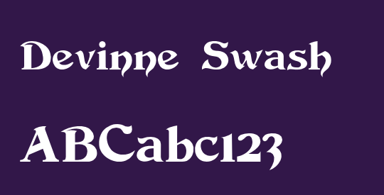 Devinne Swash