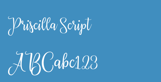 Priscilla Script