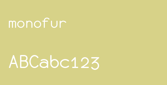 monofur