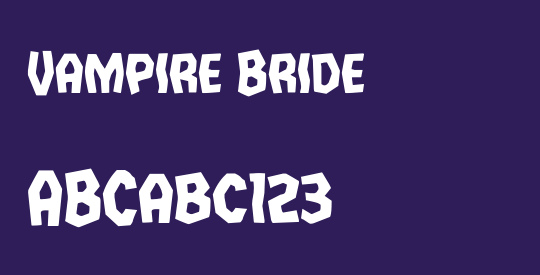 Vampire Bride