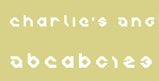 Charlie's Angles Title