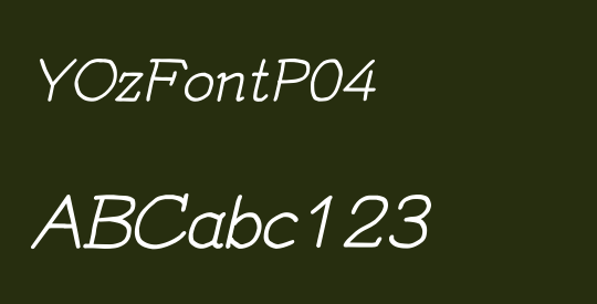 YOzFontP04