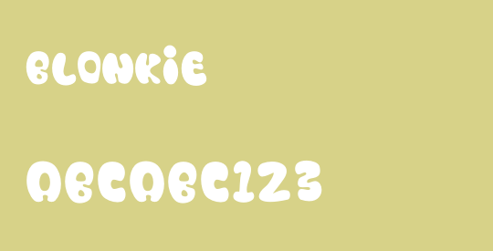 Blonkie