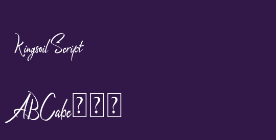 Kingsoil Script