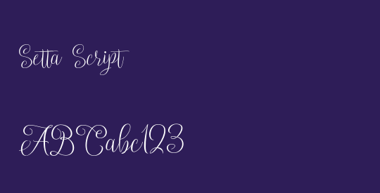 Setta Script