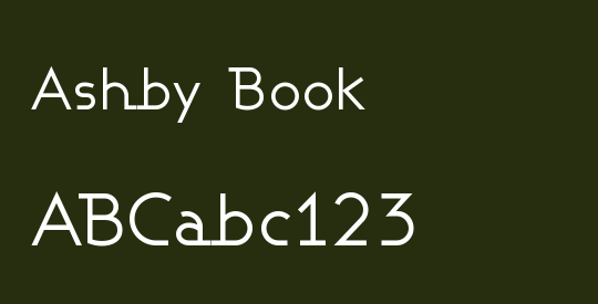 Ashby Book