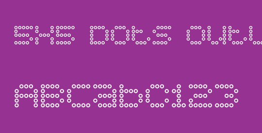 5x5 Dots Outline