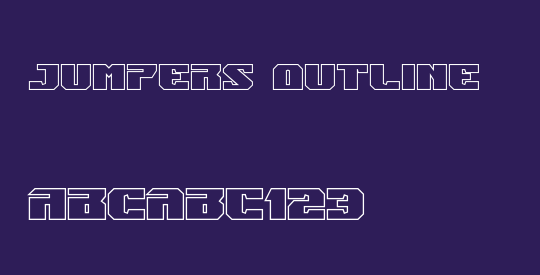 Jumpers Outline