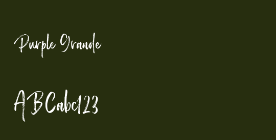 Purple Grande