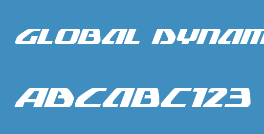 Global Dynamics Italic