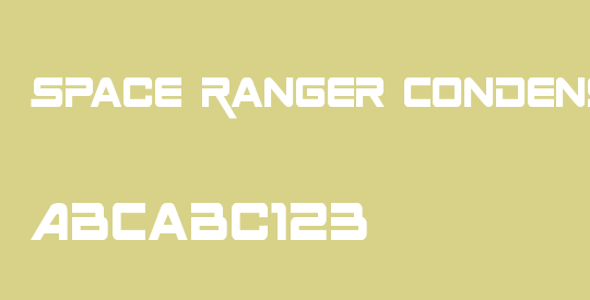 Space Ranger Condensed