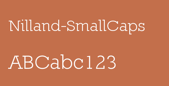 Nilland-SmallCaps