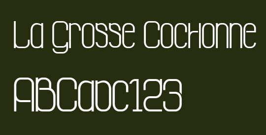 La Grosse Cochonne