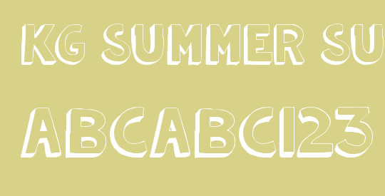 KG Summer Sunshine Shadow