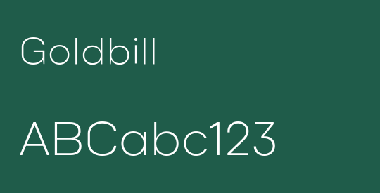 Goldbill
