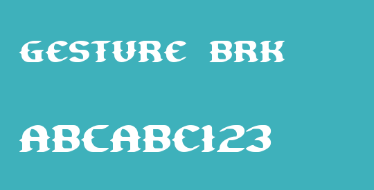 Gesture BRK